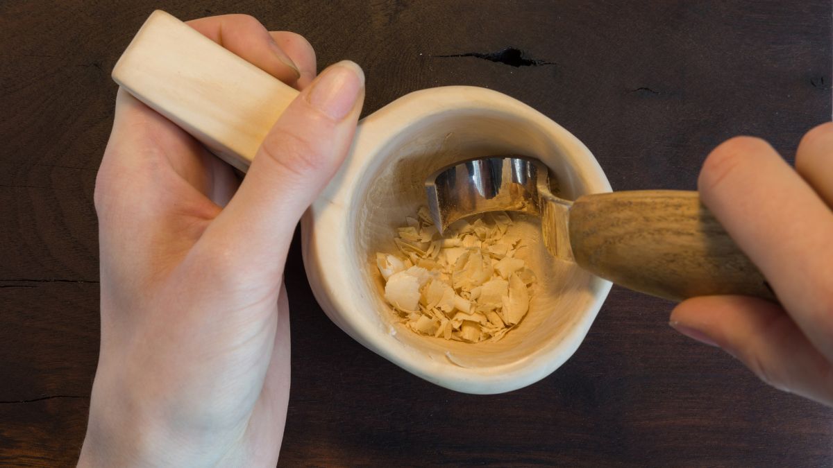 Kuksa 30 ml - mały kubek z naturalnego drewna